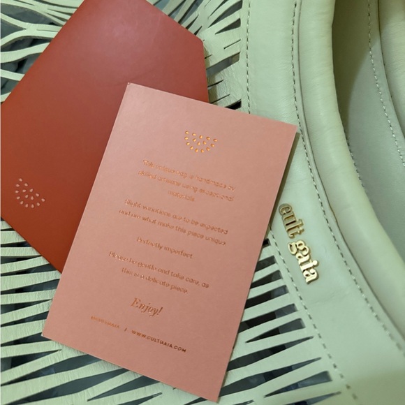 Cult Gaia Adina Shoulder Bag, Off White, Dust Bag Included, NWT - Picture 5 of 9